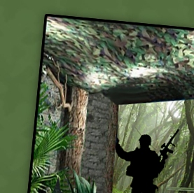 army jungle man cave  Army bedroom ideas  