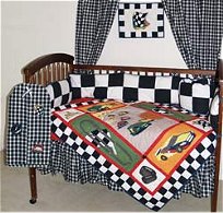 Race Car Crib Bedding - Cars  themed bedding