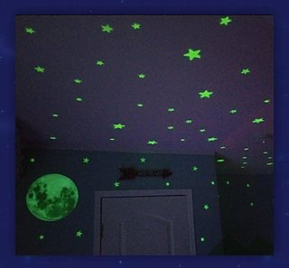 Glow Stars Supernova  Glow in the Dark Stars   Glow Stars Supernova: 200 of the Brightest Glow in the Dark Stars shooting for the stars  wall stickers  space themed bedroom lighting 