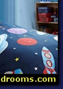 Inflatable Solar System outer space bedding space themed bedrooms kids galaxy bedrooms