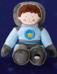 Storklings Astronaut Plush Toy astronaut pillow space bedroom decor novelty pillows   plush astronaut
SPACE ADVENTURES AWAIT your space-loving child  