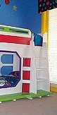 SPace bedroom "Theme Beds" -  Space Shuttle Bunk Bed -  - Kids can climb aboard the Space Shuttle Cockpit Play Center and blast-off to imaginary worlds of adventure! ... makes a great unique accent for your little boys and teens room. 