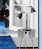 Table Lamp airplane bedroom decor