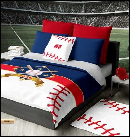 Baseball Bedding, Baseball Duvet, Baseball Comforter