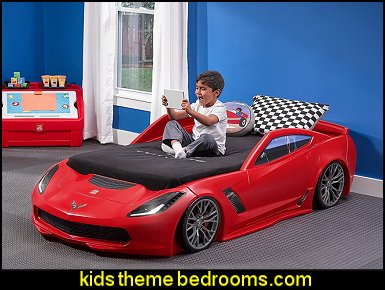 Race Car beds raceing theme bedroom decorating car racing bedrooms