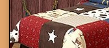 Western Cowboy Comforters Cowboy bedding  Texas Star Cowboy Horseshoe bedding