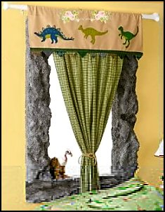  dinosaur bedroom windows-dinosaur theme bedroom decorating ideas  