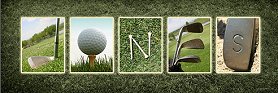 Personalized Golf Name Art  GOLF WALL ART GOLF WALL DECORATIONS