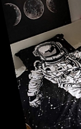 Astronaut bedding space bedding space themed bedding outer space bedding