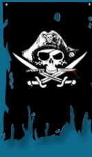 Dead Man's Chest Flag - Skull Bones Jolly Roger Crossbone Pirate Banner 