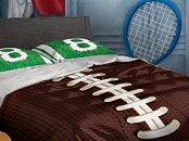 Football bedding Football pillows sports bedding all sports bedding  Football Theme Bedroom  